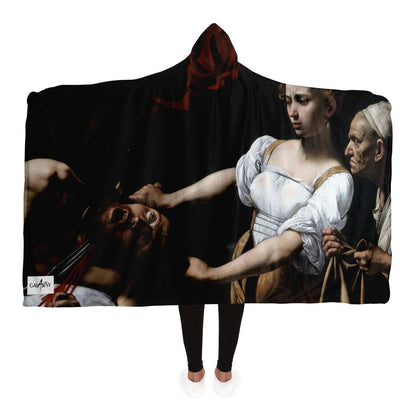 CARAVAGGIO Judith Beheading Holofernes Hooded Blanket