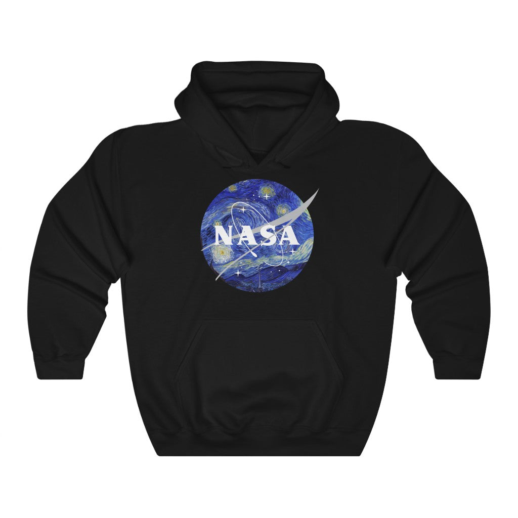 Nasa Starry Night Hooded Sweatshirt