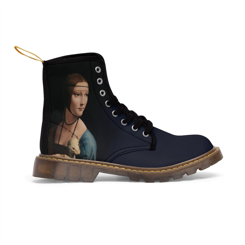 Leonardo Da Vinci Lady with an Ermin Boots
