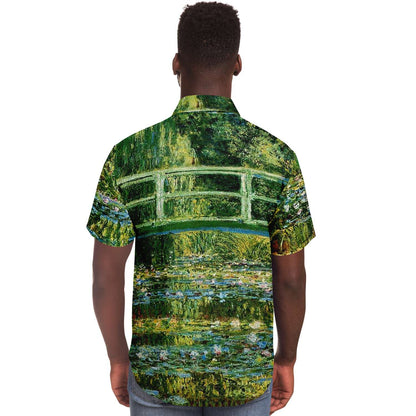 CHEMISE BOUTONNÉE THE WATER LILY POND MONET