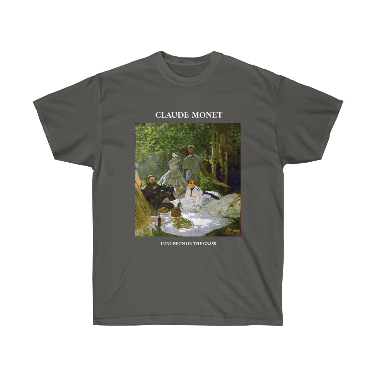 Claude Monet luncheon on the grass T-shirt