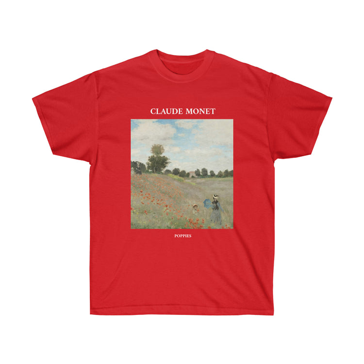 Claude Monet Poppies T-shirt