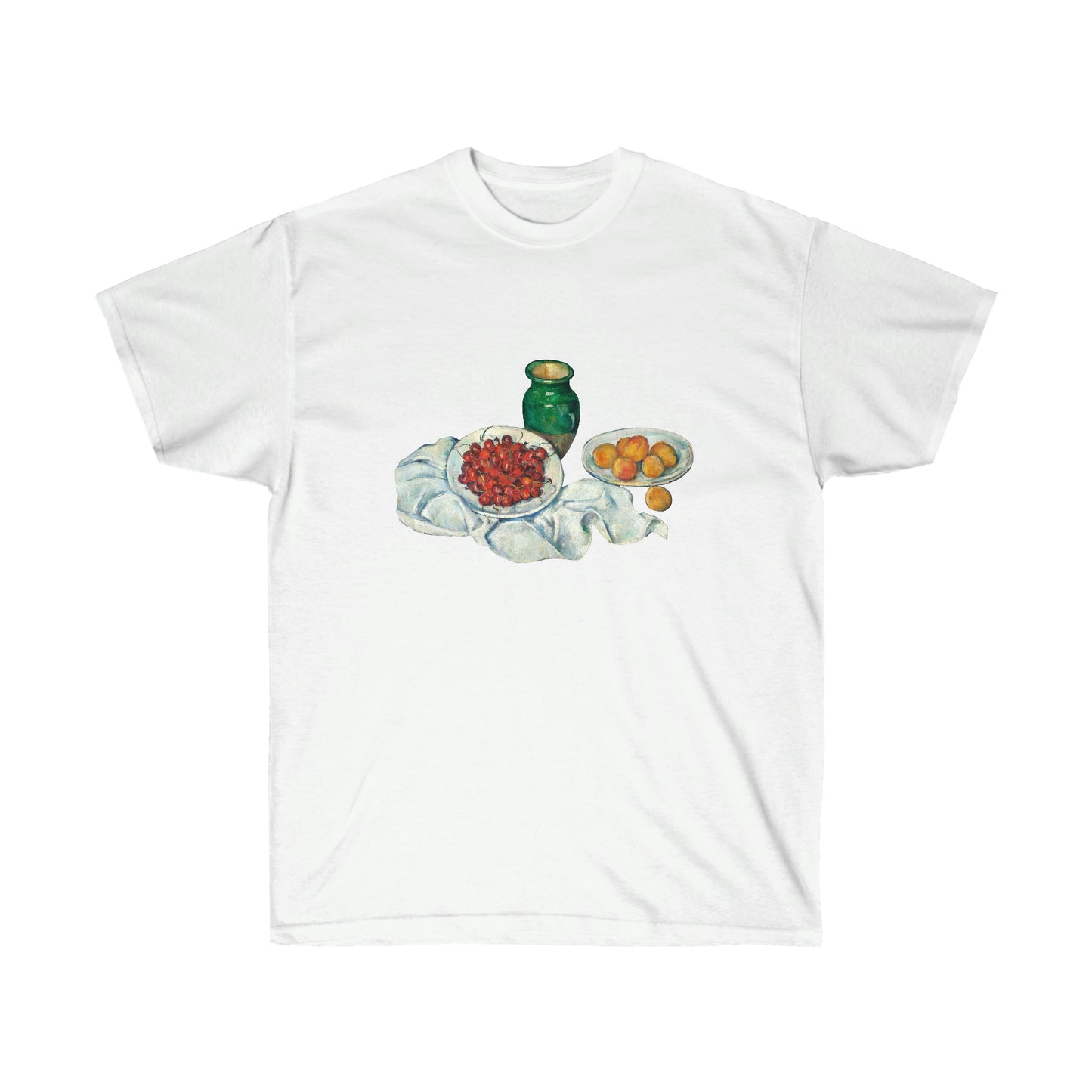 Paul Cézanne Still Life With Cherries And Peaches T-shirt