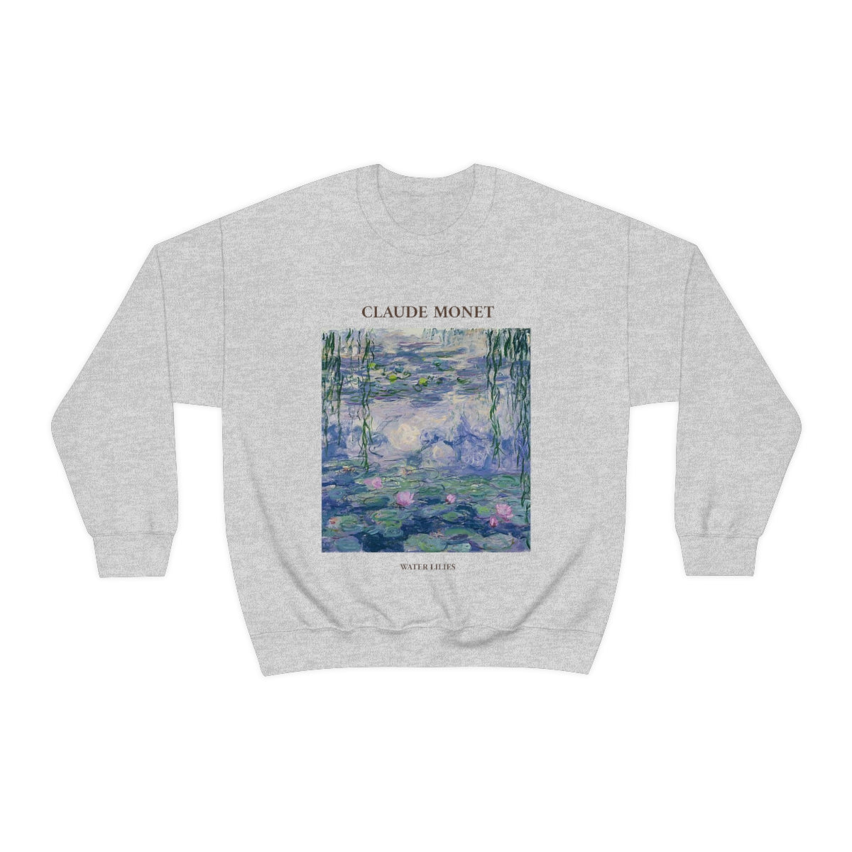 Claude Monet Water Lilies Sweatshirt