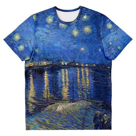 T-shirt Nuit étoilée sur le Rhône