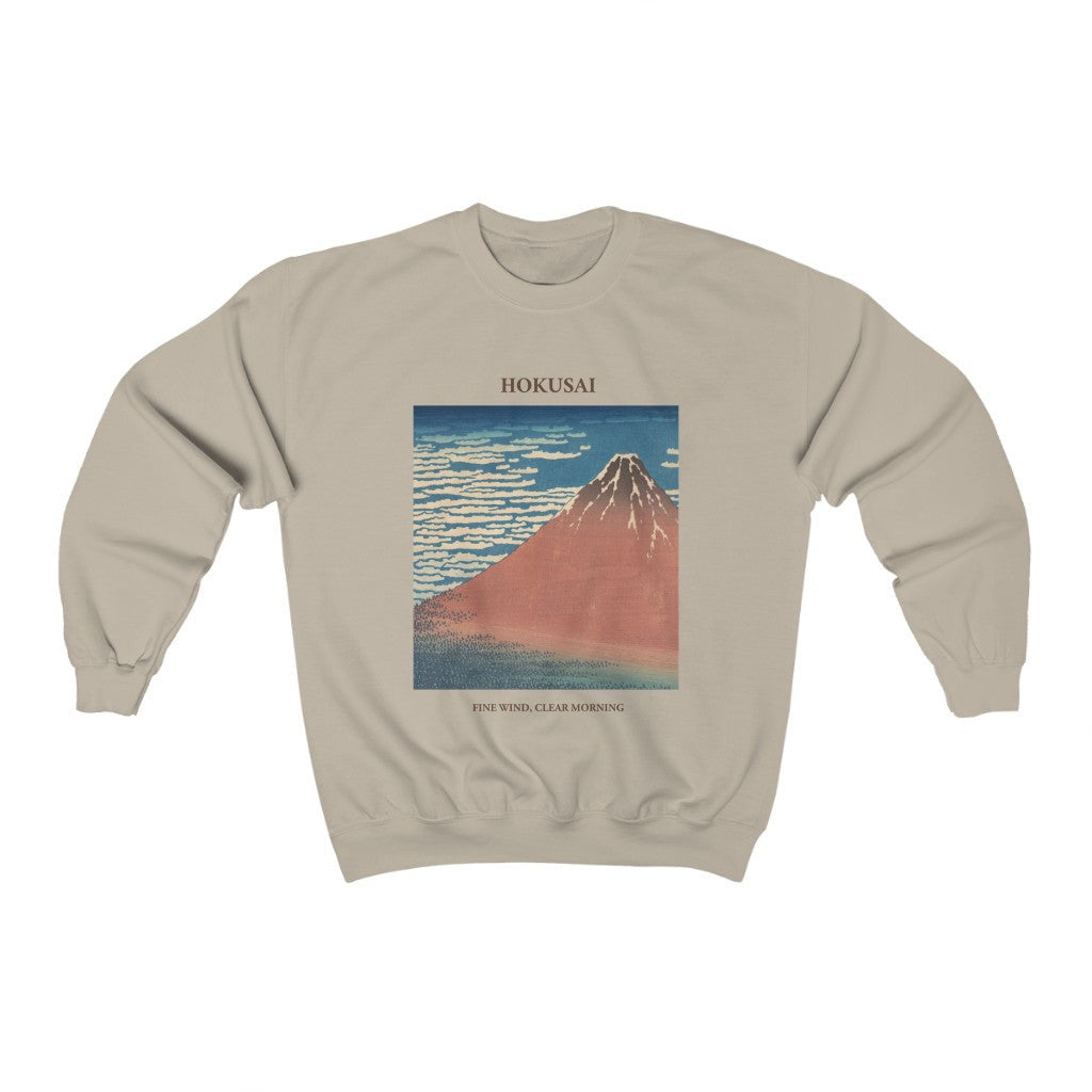 Hokusai Fine Wind, Clear Morning Sweatshirt