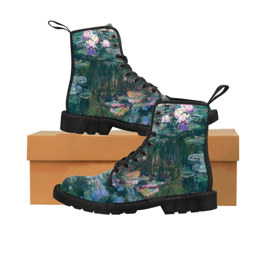 Water lilies Canvas Boots