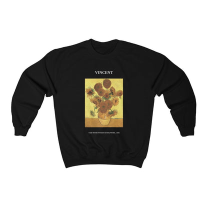 Vase Vincent van Gogh avec quinze tournesols Sweatshirt