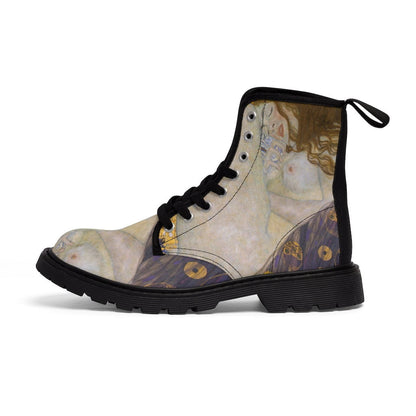 Danae Klimt Canvas Boots