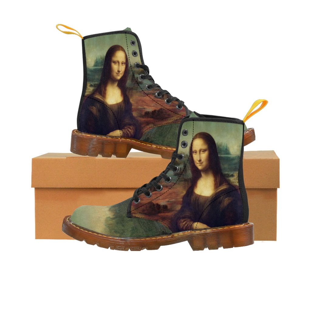 Leonardo Da Vinci Mona Lisa Boots