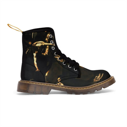 Seven works of mercy Canvas Boots