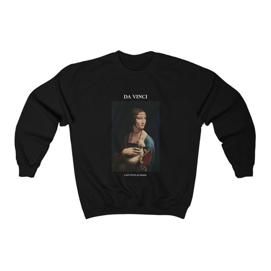Leonardo da Vinci lady with an ermine Sweatshirt