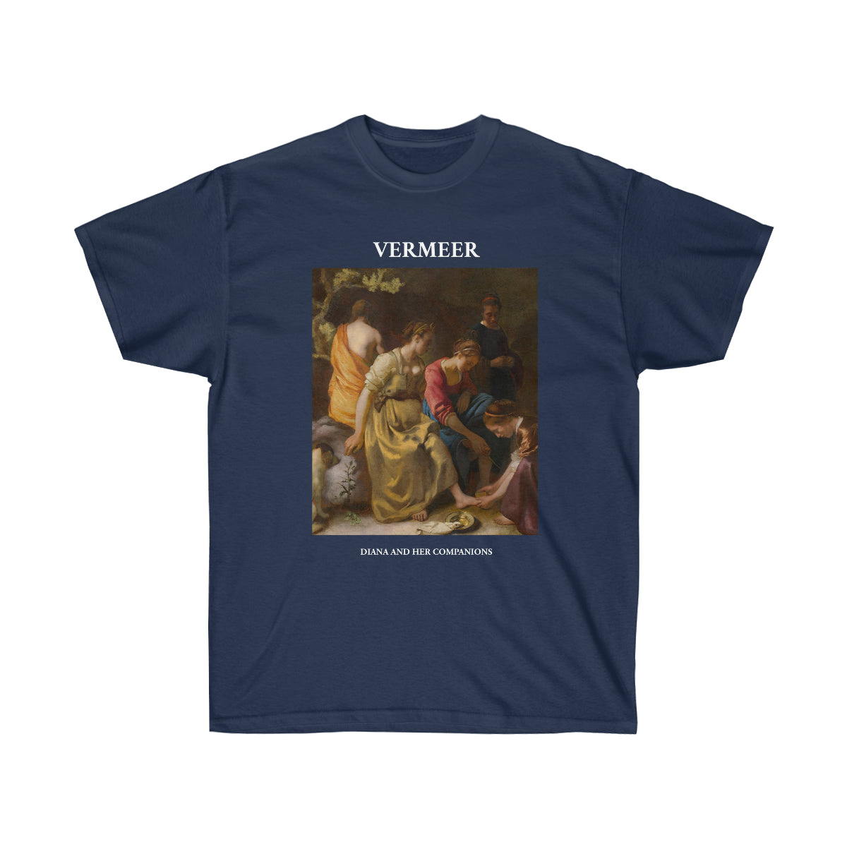 Vermeer Diana y sus compañeras camiseta 