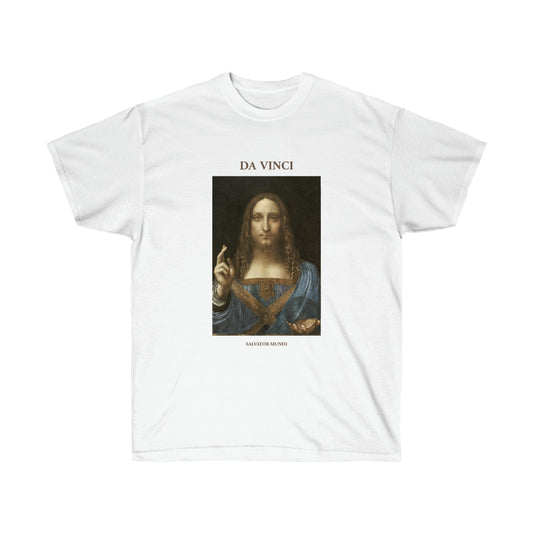 T-shirt Léonard de Vinci Salvator Mundi 