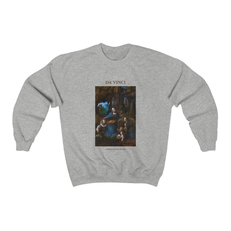 Leonardo da Vinci Virgin of the Rocks Sweatshirt
