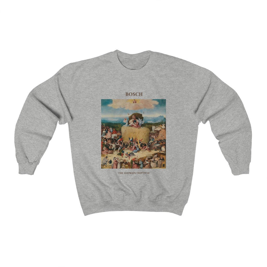 Hieronymus Bosch The Haywain Triptych Sweatshirt