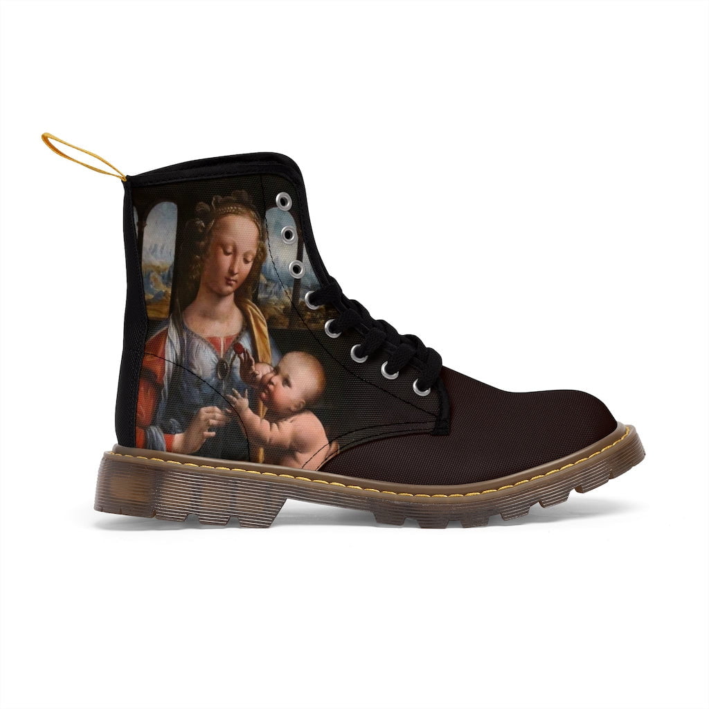 Léonard de Vinci Madone aux bottes aux œillets 