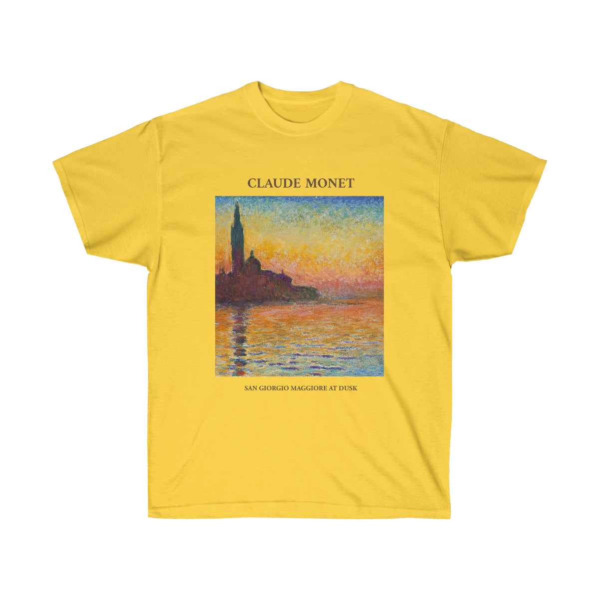 T-shirt Claude Monet San Giorgio Maggiore au crépuscule 
