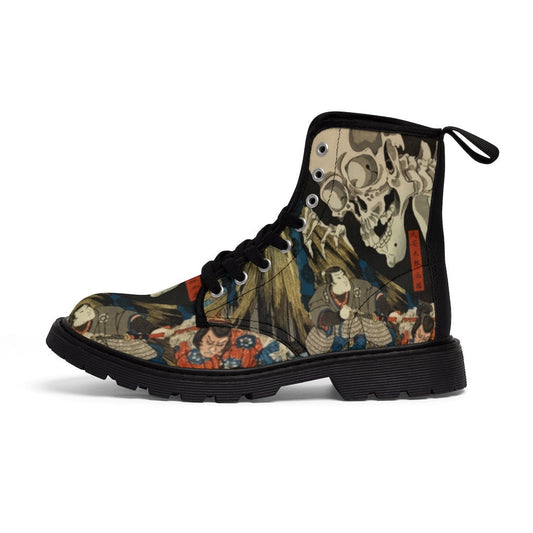 Kuniyoshi Canvas Boots