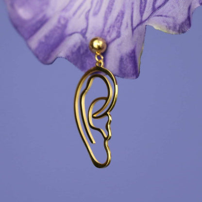 Van Gogh Line Art earrings