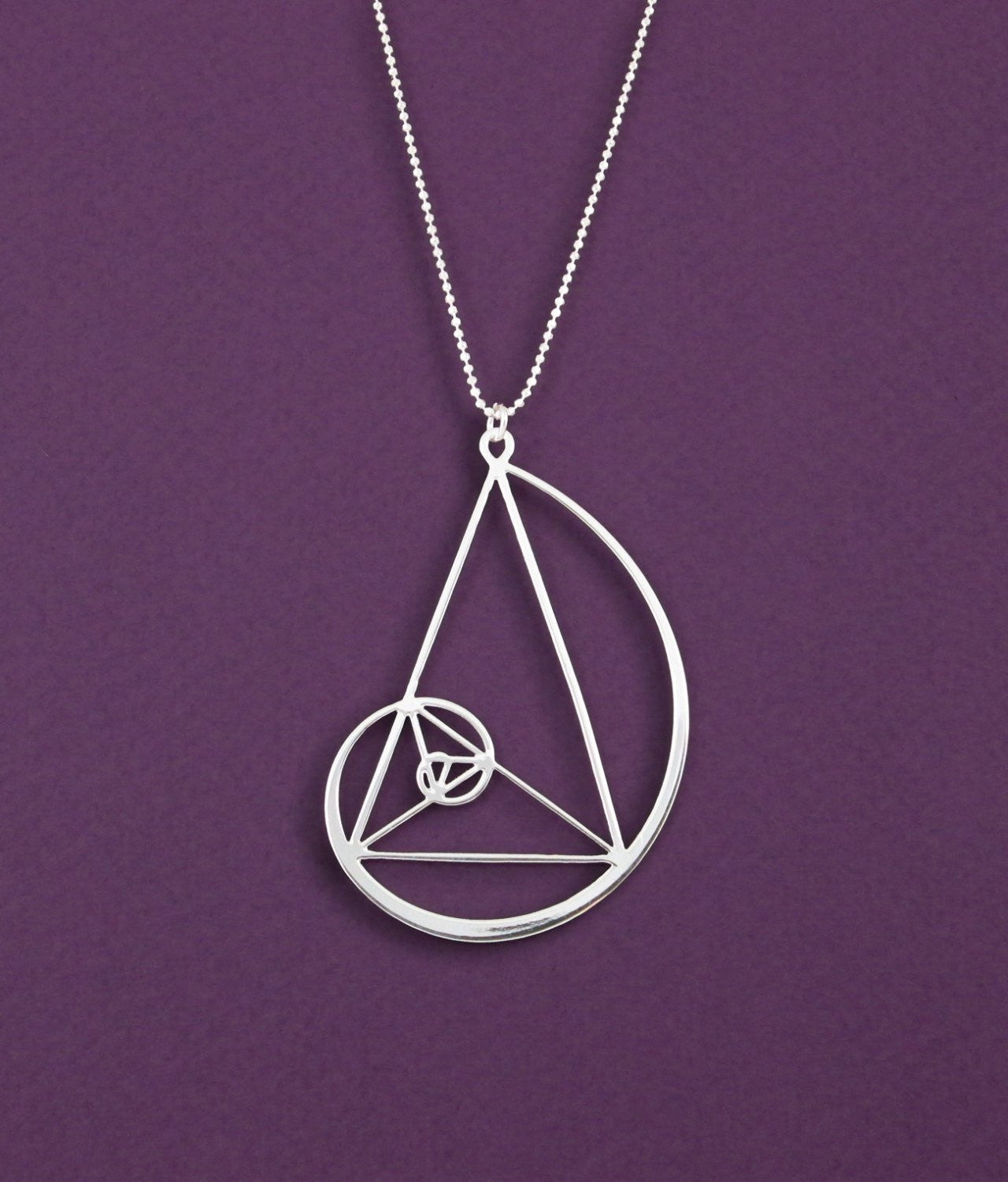 Triangle Gold Key Golden Ratio Triangle