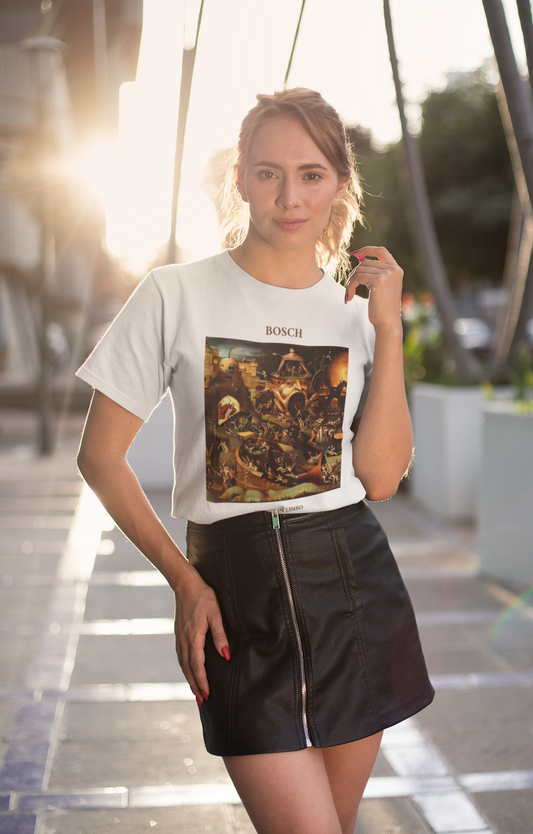 Camiseta Hieronymus Bosch Cristo en el Limbo 