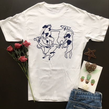 MATISSE dancing Dogs T-Shirt – Galartsy