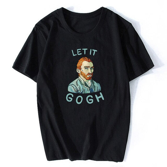T-shirt Let it Gogh
