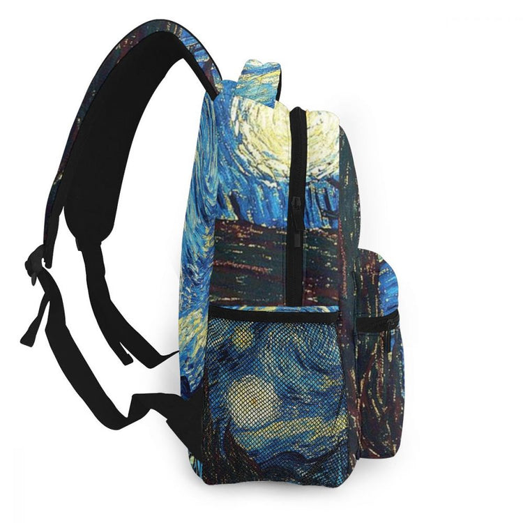 Starry night backpack