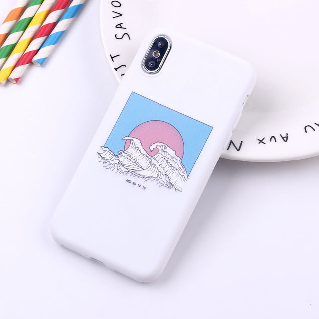 Hokusai "and so it is" iphone case
