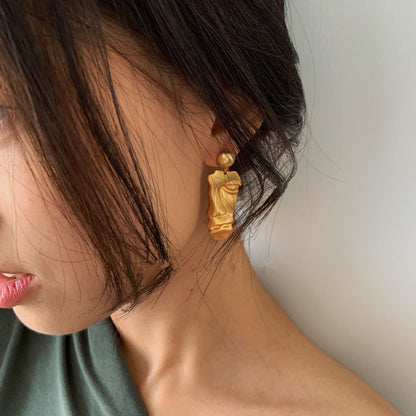 Michelangelo inspired earrings