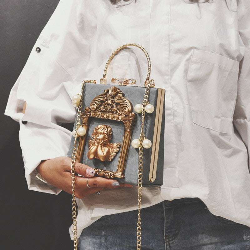 Handbag with hotsell angel