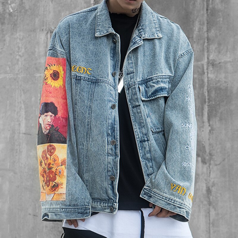 Van Gogh Denim Jacket – Galartsy