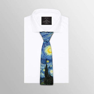 Starry night classic Tie – Galartsy