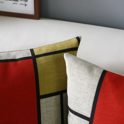 Piet Mondrian Pillow Covers