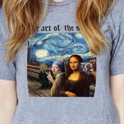 T-shirt L'art du selfie