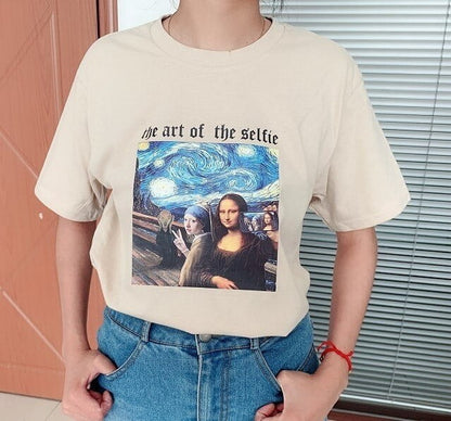 The Art of the Selfie T-shirt