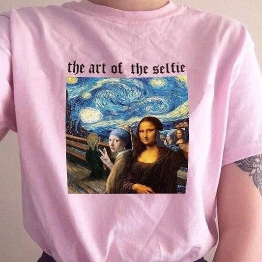 Camiseta El arte del selfie