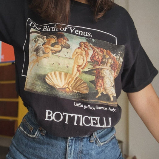 Camiseta El nacimiento de Venus Botticelli 