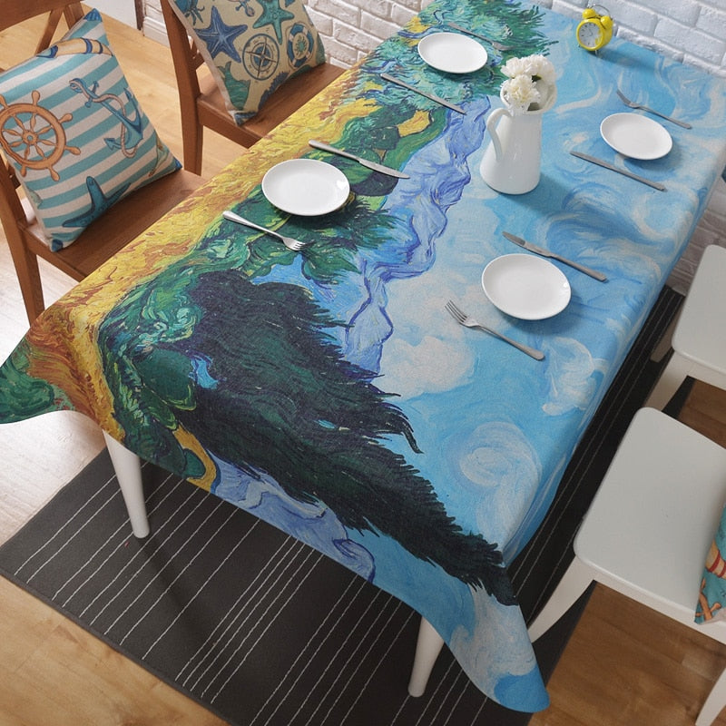 Van Gogh tablecloth – Galartsy