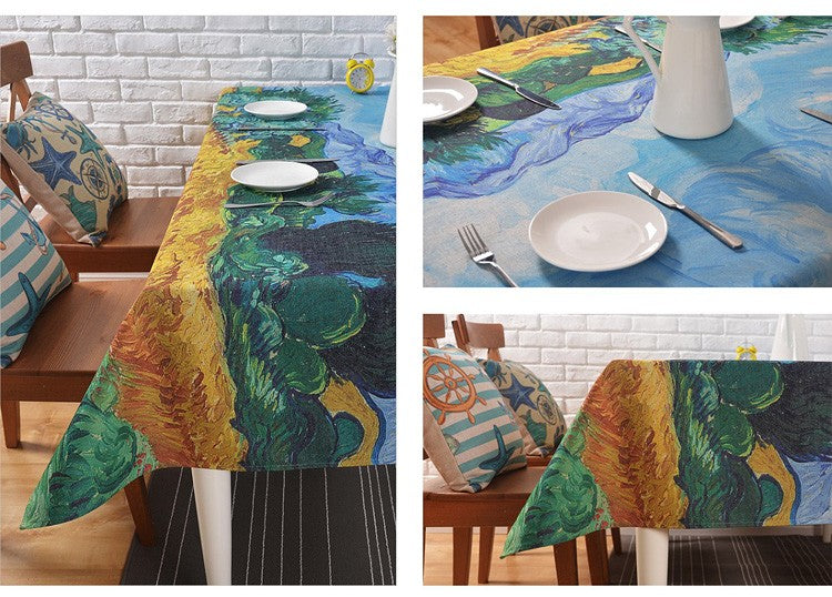 Van Gogh tablecloth