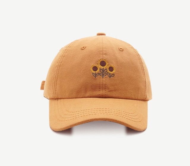 Van gogh sunflowers cap