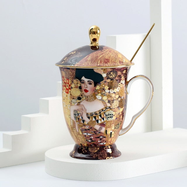 Gustave Klimt Tea cups with lid