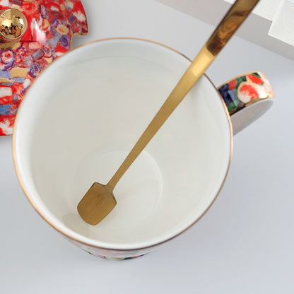 Tasses à thé Gustave Klimt avec couvercle