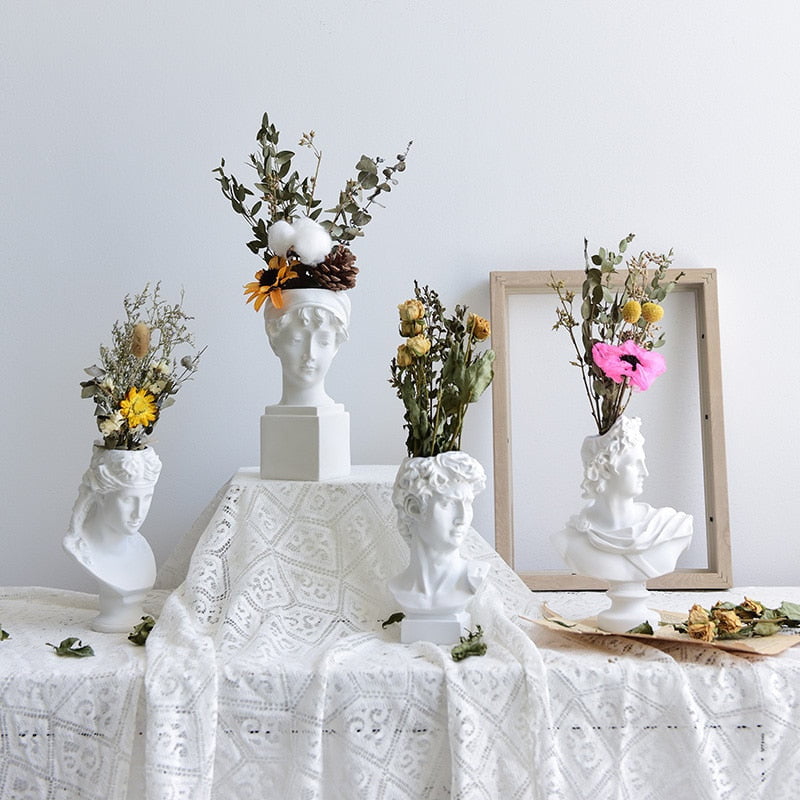 Vases à fleurs Statue Renaissance