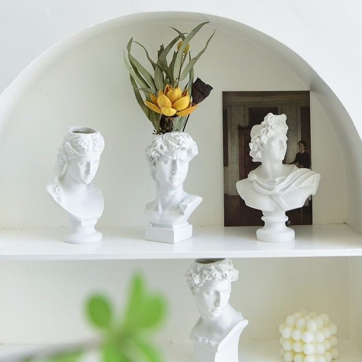 Renaissance Statue flower Vases