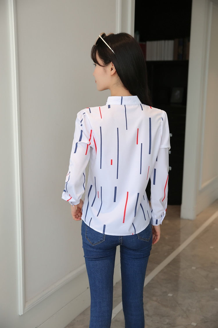 Mondiran inspired geometric shirt