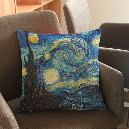 Taie d'oreiller Van Gogh Oeuvres d'art