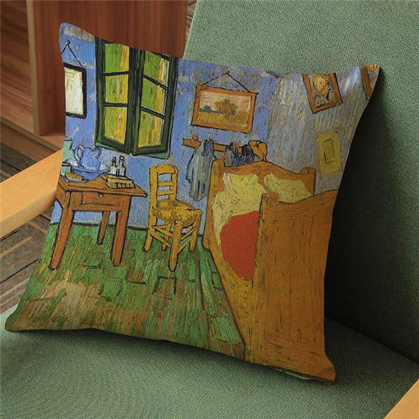 Funda de almohada Obras de arte de Van Gogh