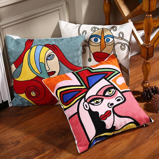 Fundas de almohada estilo Picasso